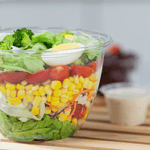 Karat Earth PLA 48 oz Salad Container (175 mm), Clear — 300 pcs — product photo 4