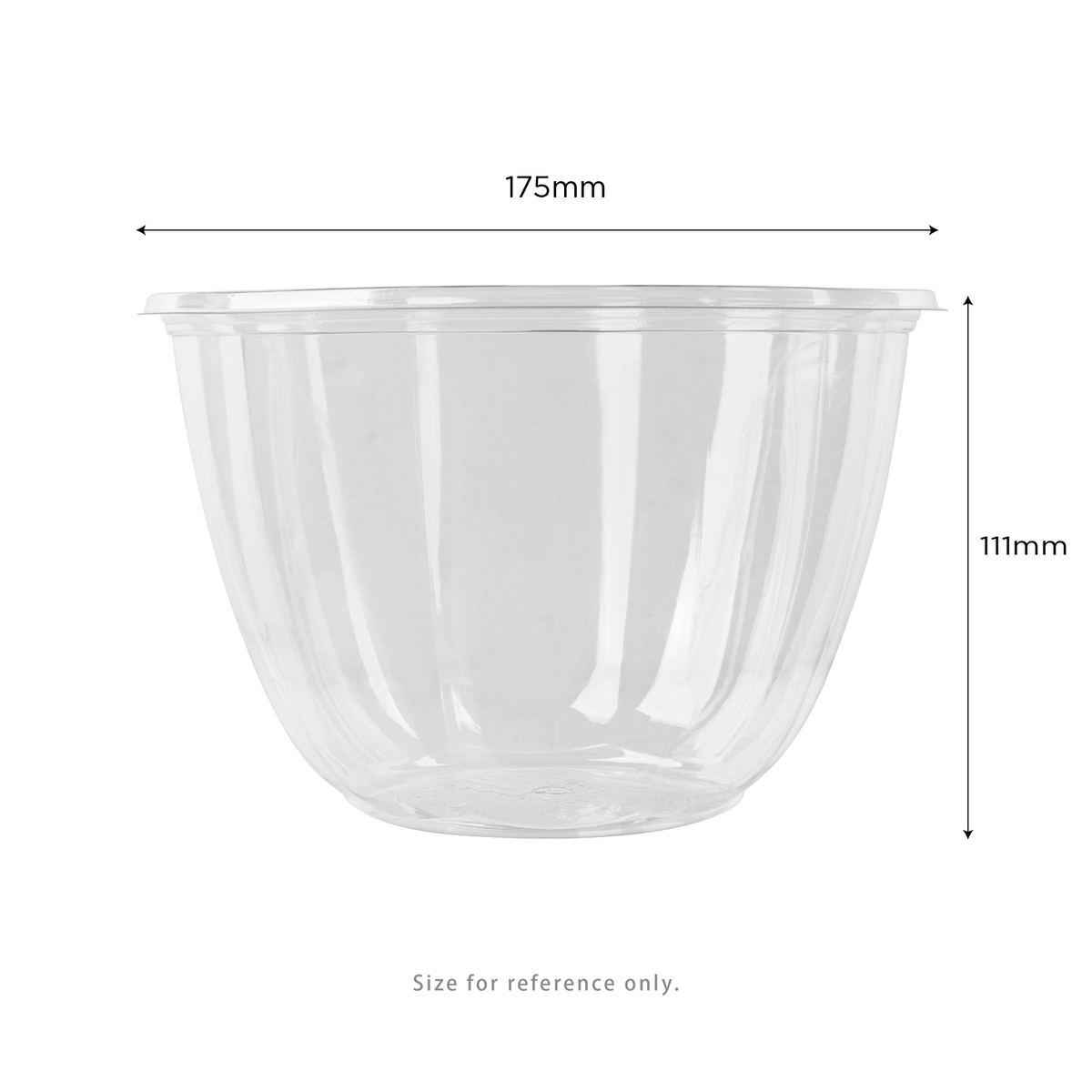 Karat Earth PLA 48 oz Salad Container (175 mm), Clear — 300 pcs — product photo 5