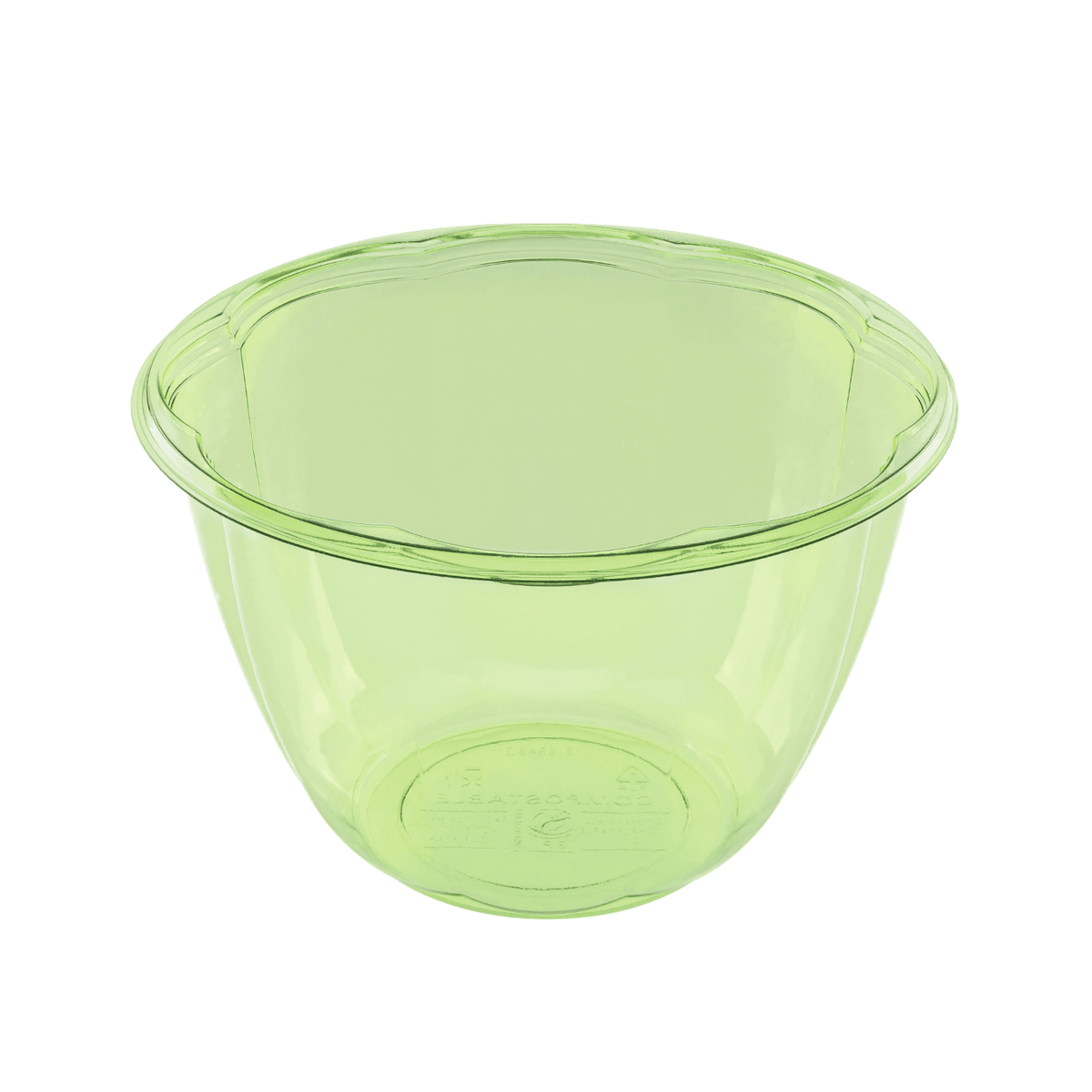 Karat Earth PLA 48 oz Salad Container (175 mm), Green — 300 pcs — product photo 2