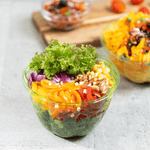 Karat Earth PLA 48 oz Salad Container (175 mm), Green — 300 pcs — product photo 3