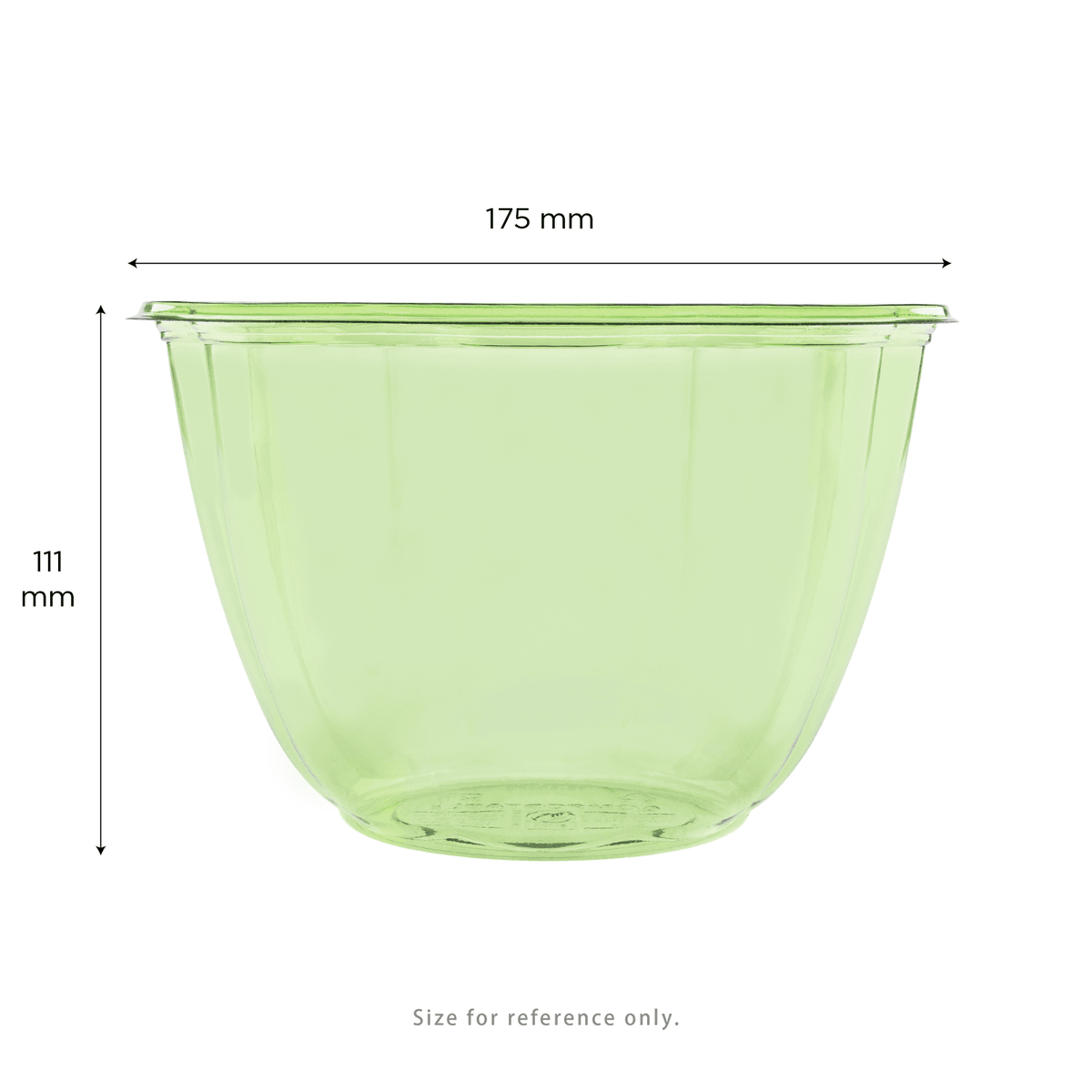 Karat Earth PLA 48 oz Salad Container (175 mm), Green — 300 pcs — product photo 5