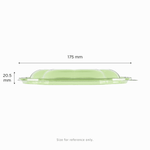 Karat Earth PLA Dome Lid for 18-48 oz. PLA Salad Container, Green — 300 pcs — product photo 5