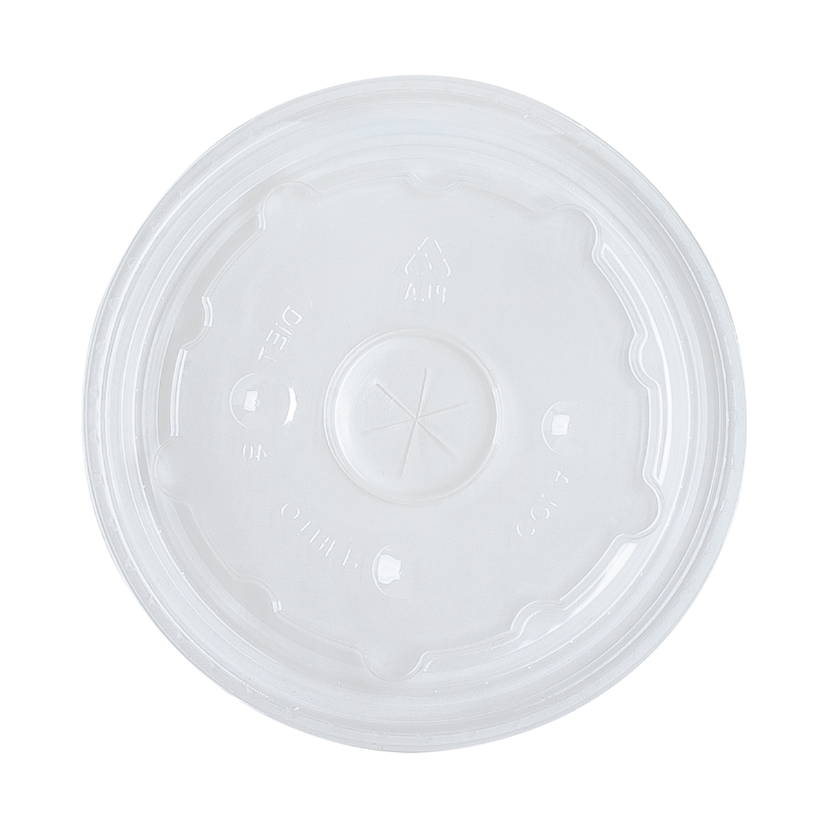 Karat Earth PLA Flat Lid for 44oz Paper Cold Cup (115mm) — 480 pcs — product photo 8