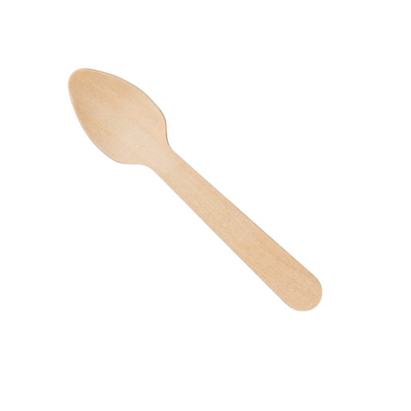 Karat Earth Wooden Compostable Heavy Weight Tasting Spoon — 4,000 pcs — product photo 2