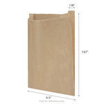 Karat Grease-Resistant Sandwich Bag, Kraft — 2,000 ct — product photo 5