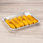 Karat Half Size Heavy-Duty Aluminum Foil Steam Table Pan, Shallow Depth — 100 ct