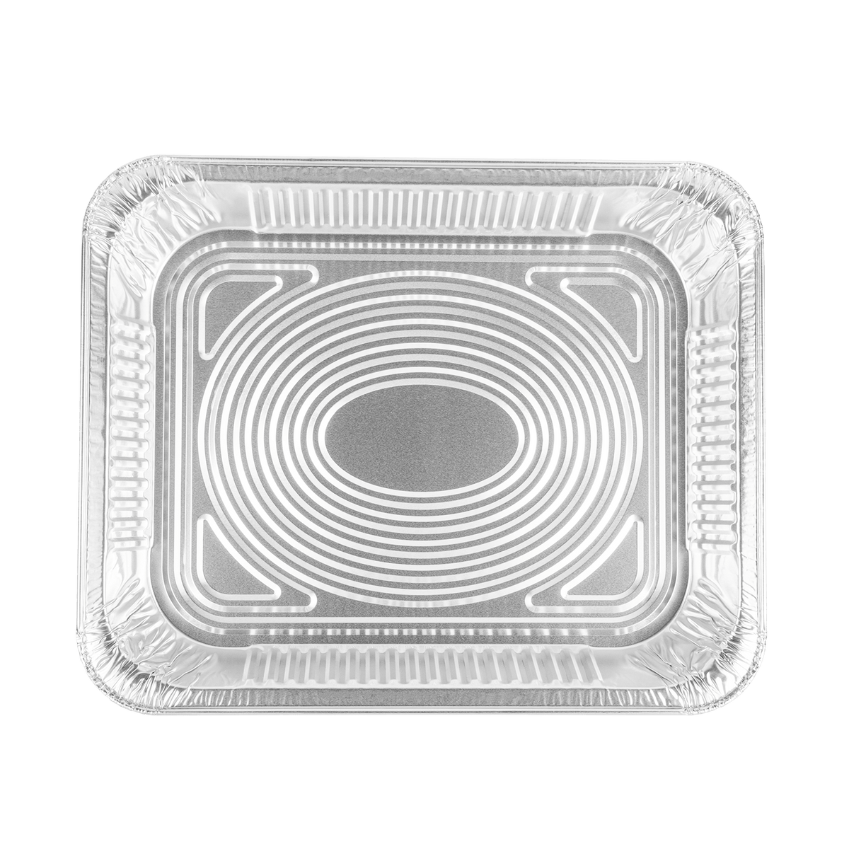 Karat Half Size Heavy-Duty Aluminum Foil Steam Table Pan, Shallow Depth — 100 ct — product photo 5