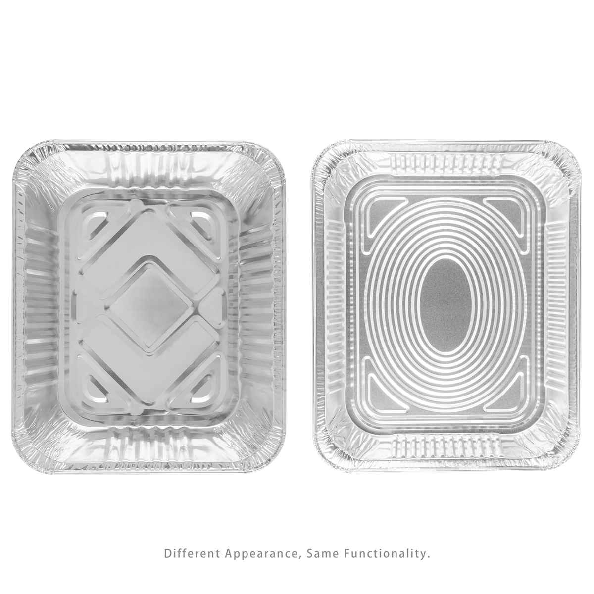 Karat Half Size Heavy-Duty Aluminum Foil Steam Table Pan, Shallow Depth — 100 ct — product photo 9