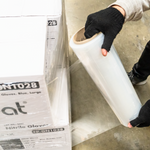 Karat Hand Wrap Stretch Film (18" x1500'), 80 Gauge — 4 Rolls — product photo 5