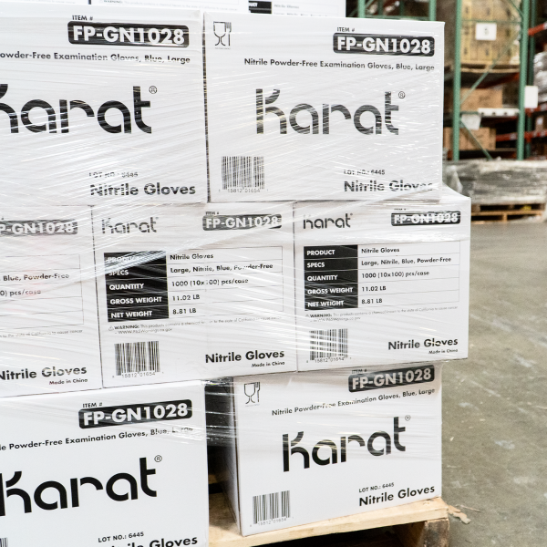 Karat Hand Wrap Stretch Film (18" x1500'), 80 Gauge — 4 Rolls — product photo 6