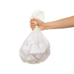 Karat High Density 4-7 Gallon Trash Bags (24" x 24"), 6 Micron — 1,000 Bags — product photo 4