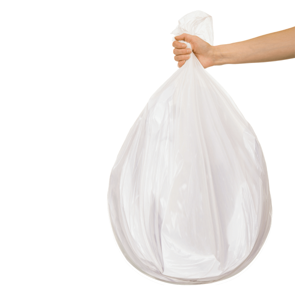 Karat High Density 55-60 Gallon Trash Bags (38" x 60"), 17 Micron — 200 Bags — product photo 4