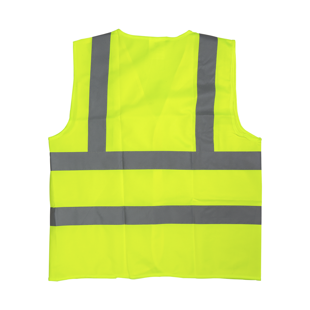 Karat High Visibility Reflective Safety Vest with Velcro Fastening (Yellow), Large — 1 pc — product photo 2