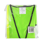 Karat High Visibility Reflective Safety Vest with Zipper Fastening (Green), Large — 1 pc — product photo 3