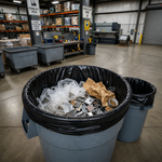 Karat Low Density 55-60 Gallon Trash Bags (38" x 58"), 1.5 Mil — 100 Bags
