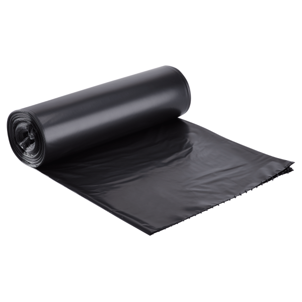 Karat Low Density 55-60 Gallon Trash Bags (38" x 58"), 1.5 Mil — 100 Bags — product photo 3