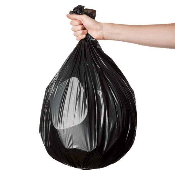 Karat Low Density 55-60 Gallon Trash Bags (38" x 58"), 1.5 Mil — 100 Bags — product photo 4