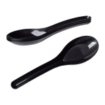 Karat Med-Heavy Weight Asian Soup Spoon, Black — 1,000 ct — product photo 2