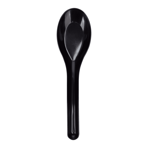 Karat Med-Heavy Weight Asian Soup Spoon, Black — 1,000 ct — product photo 9