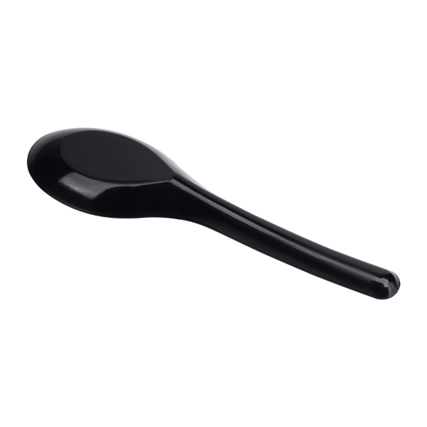 Karat Med-Heavy Weight Asian Soup Spoon, Black — 1,000 ct — product photo 10