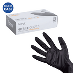 Karat Nitrile Gloves, Latex-Free, Powder-Free, Black, Medium — 1,000 ct