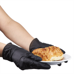 Karat Nitrile Gloves, Latex-Free, Powder-Free, Black, Small — 1,000 ct — product photo 2