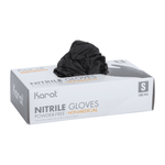 Karat Nitrile Gloves, Latex-Free, Powder-Free, Black, Small — 1,000 ct — product photo 3