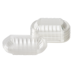 Karat OPS Lid for 24 oz Microwaveable Take-Out Box, Clear — 300 ct — product photo 4