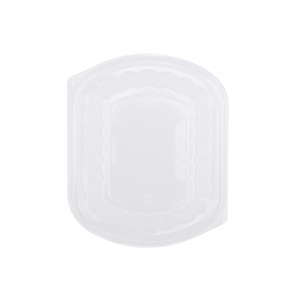 Karat OPS Lid for 24 oz Microwaveable Take-Out Box, Clear — 300 ct — product photo 6