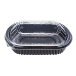 Karat OPS Lid for 24 oz Microwaveable Take-Out Box, Clear — 300 ct — product photo 8