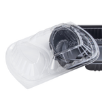 Karat OPS Lid for 36 oz Microwaveable Take-Out Box, 2-Compartment, Clear — 300 ct — product photo 8