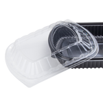 Karat OPS Lid for 36 oz Microwaveable Take-Out Box, Clear — 300 ct — product photo 8