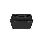 Karat Paper Fold To-Go Containers, 30 fl oz, Black — 450 ct — product photo 2