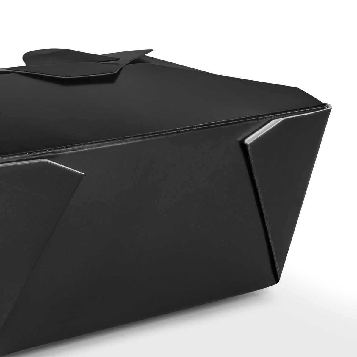Karat Paper Fold To-Go Containers, 30 fl oz, Black — 450 ct — product photo 6