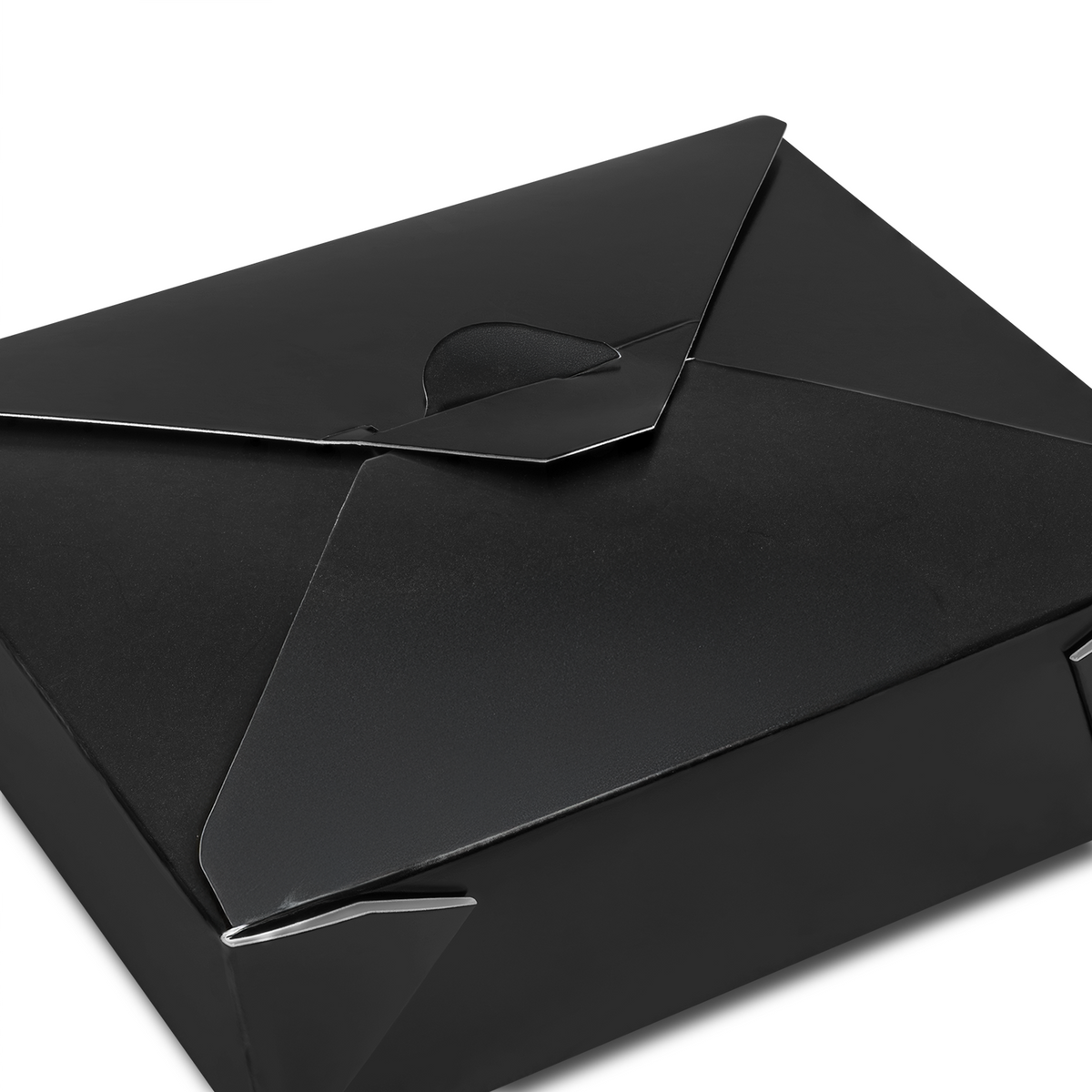 Karat Paper Fold To-Go Containers, 48 fl oz, Black — 300 ct — product photo 6