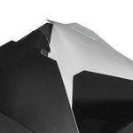 Karat Paper Fold To-Go Containers, 54 fl oz, Black — 200 ct — product photo 6