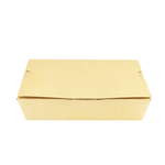 Karat Paper Folding Take-Out Container, Vented Holes, 46 fl. oz, Kraft — 200 ct — product photo 2