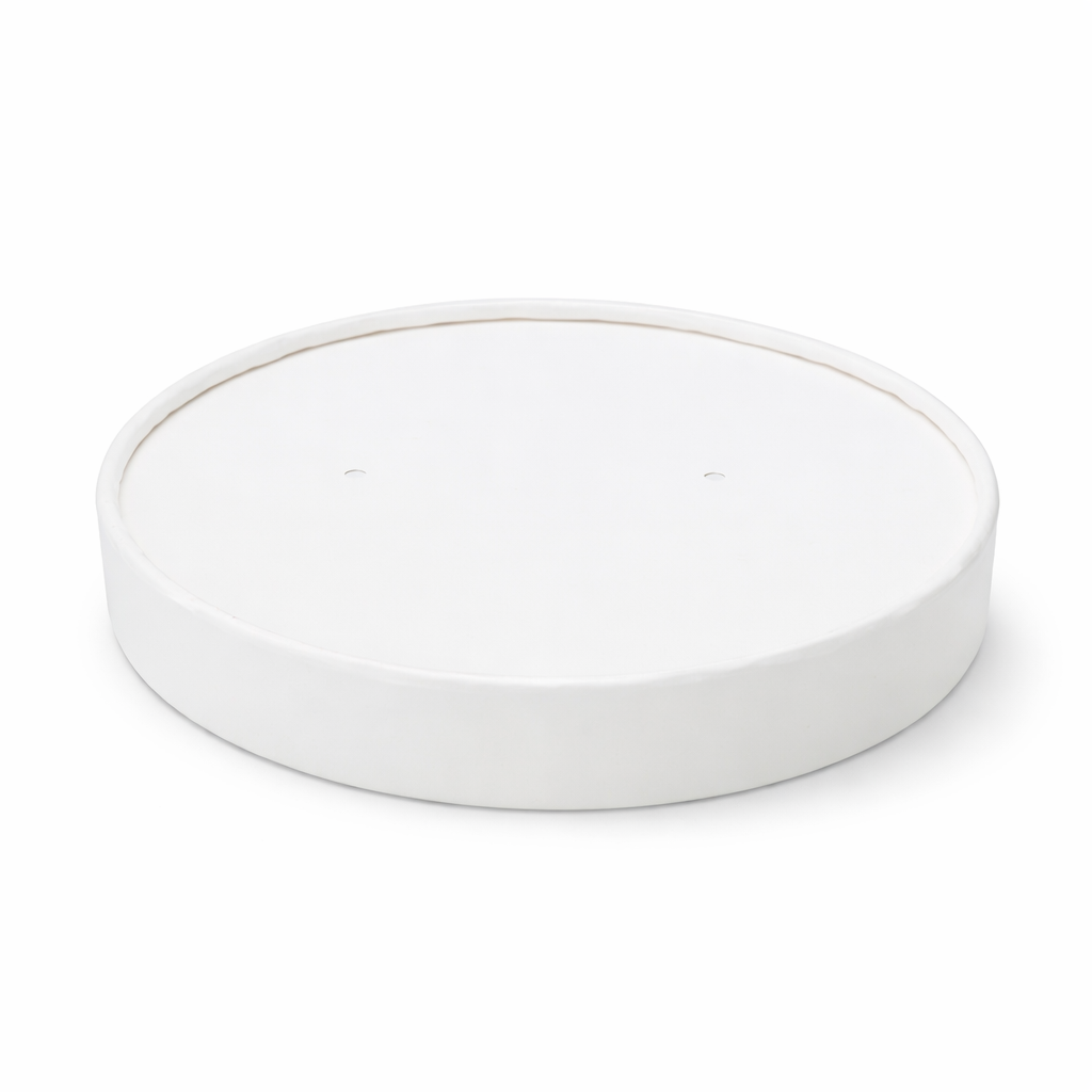 Karat Paper Food Container Lids, 32 oz, 115 mm — 500 ct — product photo 2