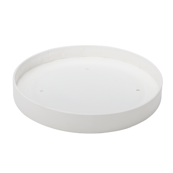 Karat Paper Food Container Lids, 32 oz, 115 mm — 500 ct — product photo 5