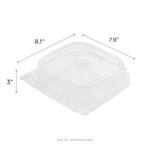 Karat PET Tamper Resistant Muffin Container, 4-Compartment — 150 ct — product photo 5