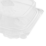 Karat PET Tamper Resistant Muffin Container, 4-Compartment — 150 ct — product photo 6