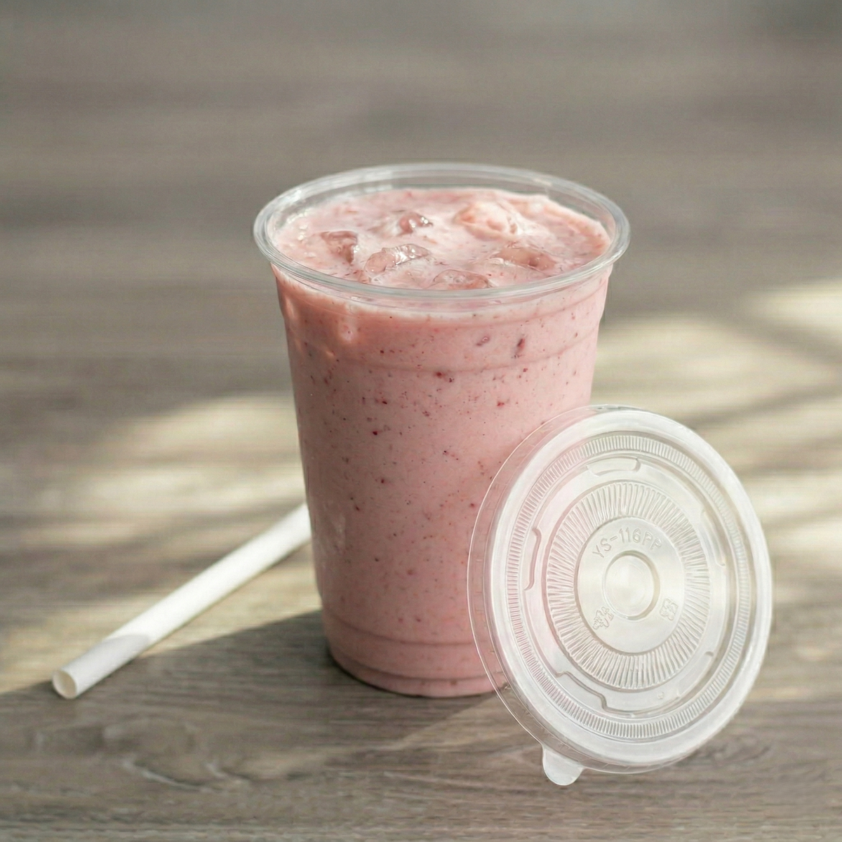 Karat Plastic Cup Lids, PP, 116 mm — 1,200 ct