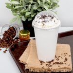 Karat Plastic Dome Cup Lids, PET, No Hole, 90 mm — 1,000 ct