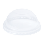 Karat Plastic Dome Cup Lids, PET, No Hole, 90 mm — 1,000 ct — product photo 5