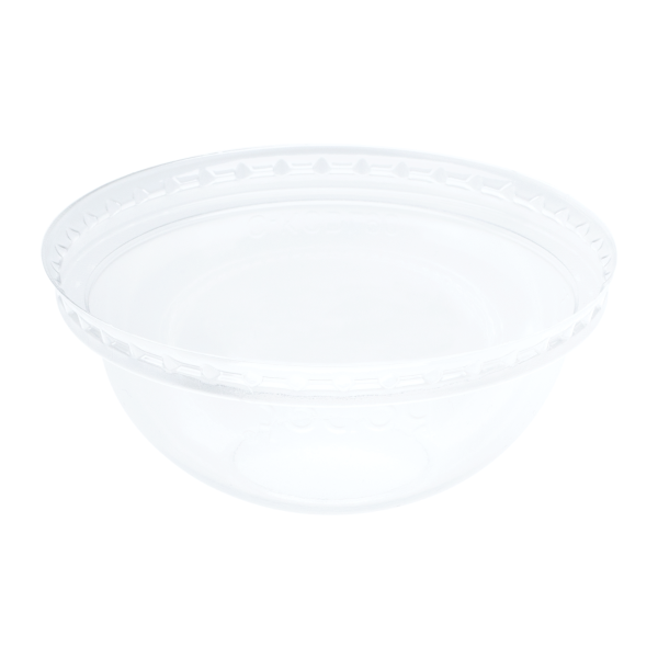 Karat Plastic Dome Cup Lids, PET, No Hole, 90 mm — 1,000 ct — product photo 6