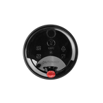 Karat Plastic Dome Sip Lids, 90 mm, For 16/24 oz Tall Premium PP Cups, Black — 1,000 ct — product photo 6