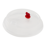 Karat Plastic Dome Sip Lids, 90 mm, For 16/24 oz Tall Premium PP Cups, Clear — 1,000 ct — product photo 2