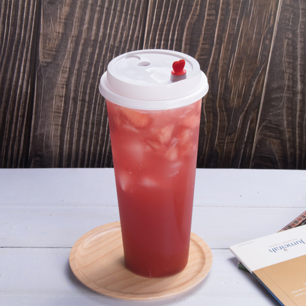 Karat Plastic Dome Sip Lids, 90 mm, For 16/24 oz Tall Premium PP Cups, White — 1,000 ct — product photo 4