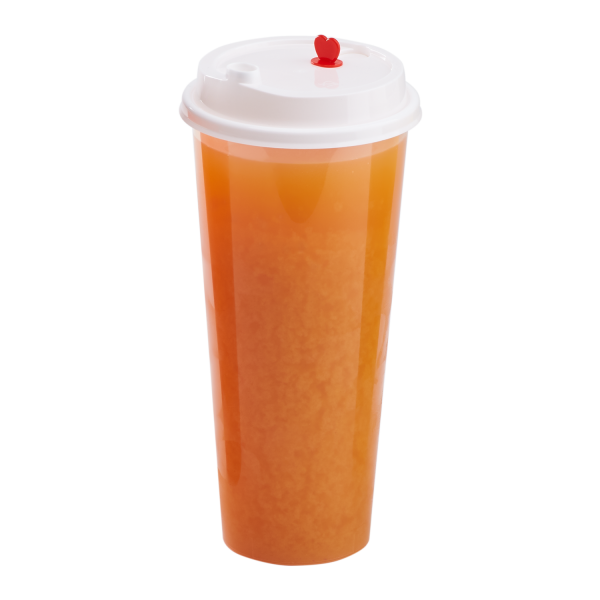 Karat Plastic Dome Sip Lids, 90 mm, For 16/24 oz Tall Premium PP Cups, White — 1,000 ct — product photo 8