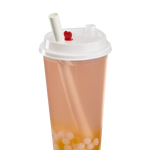 Karat Plastic Dome Sip Lids, 90 mm, For 16/24 oz Tall Premium PP Cups, White — 1,000 ct — product photo 9